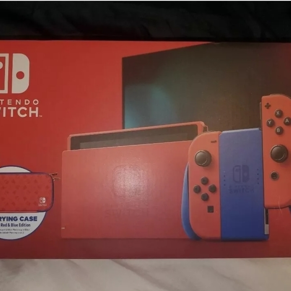 Nintedo Switch Mario Red & Blue Edition